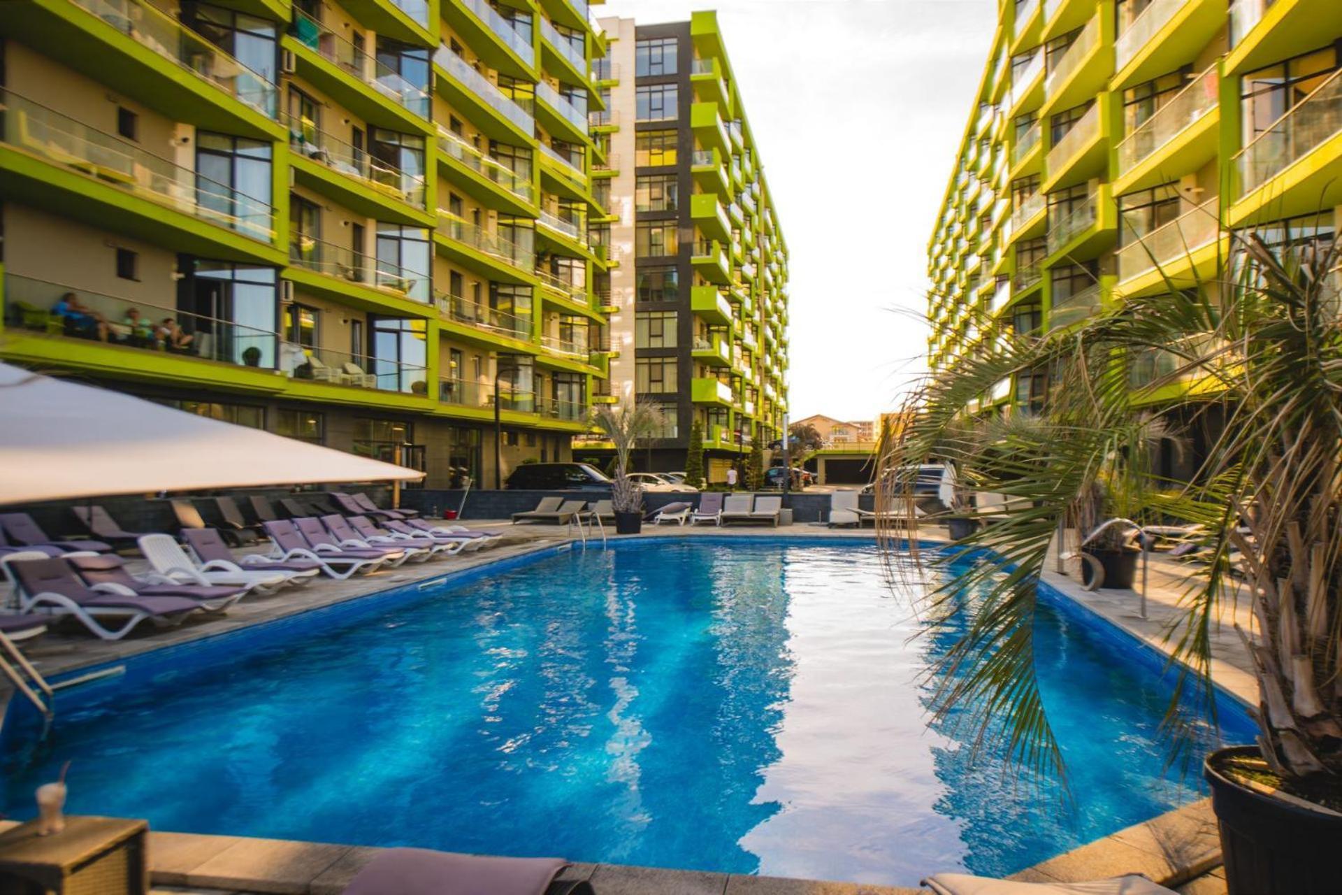 Iako Premium Apartament Năvodari Buitenkant foto